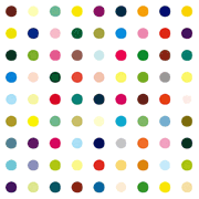 A Screen Print by Damien Hirst